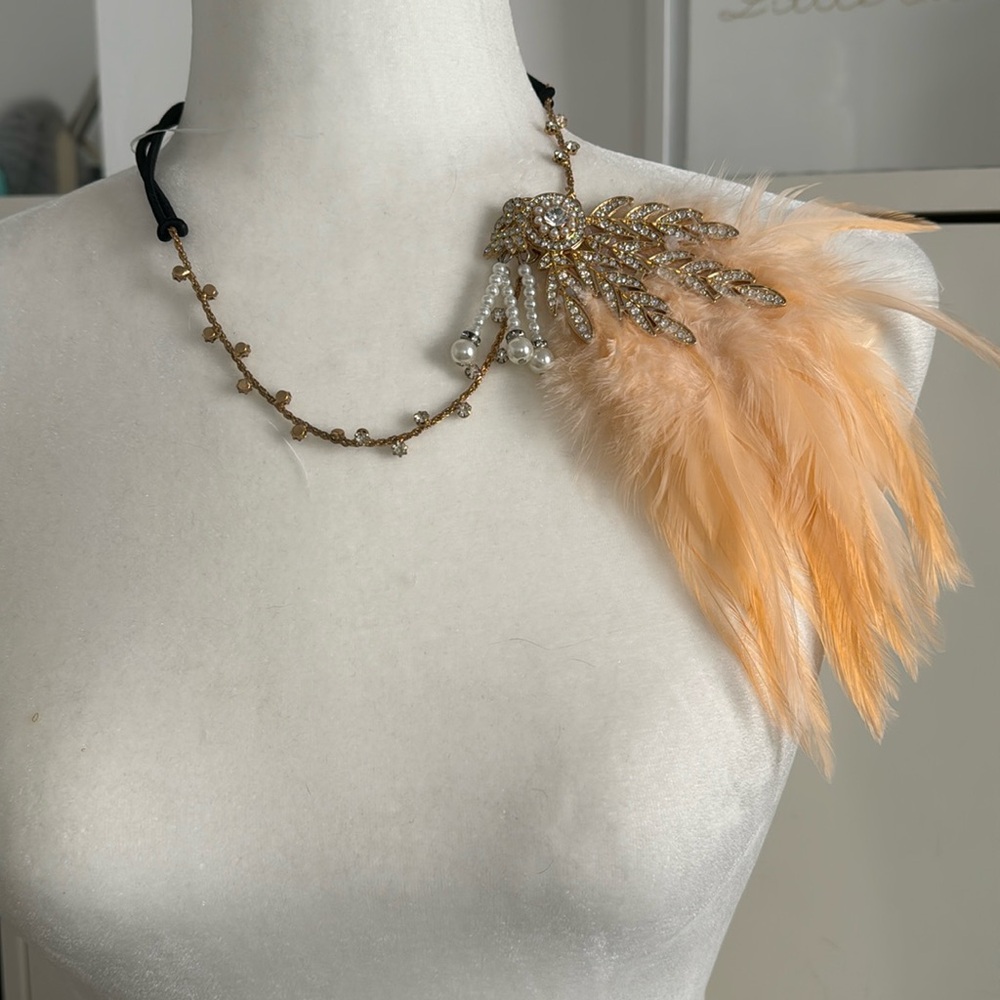 Gatsby dress up headband fur